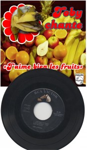 Vinyl - 45 tours - J'aime bien les fruits